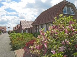 Haus Schonerweg - Blick auf den Schonerweg