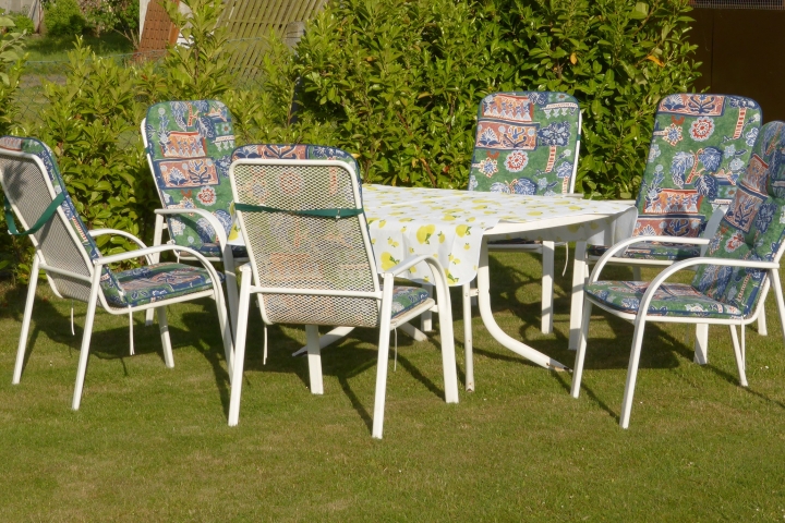 Sitzgruppe im Garten