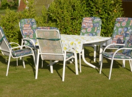 Sitzgruppe im Garten