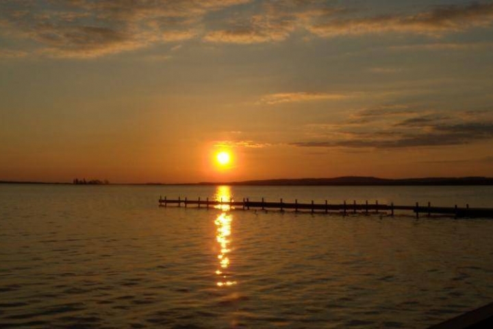 Sonnenuntergang am Steinhuder Meer