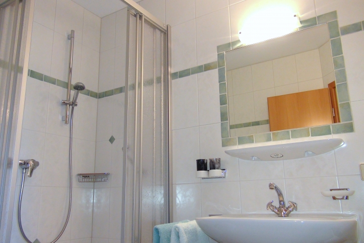 Dusche,WC, Waschbecken FEWO 1