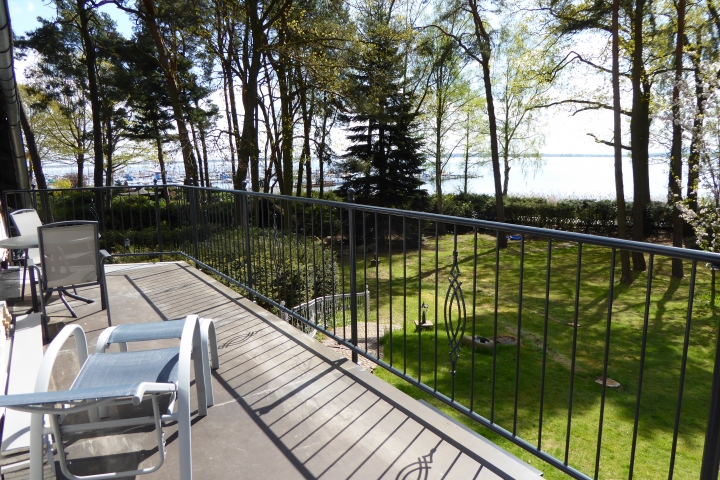 Blick vom Balkon zum Steinhuder Meer