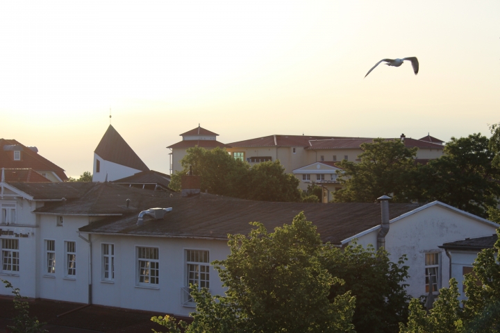 Blick vom Balkon obere Etage