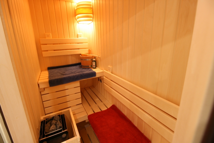 eigene Sauna … im Badezimmer