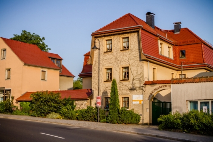 Ferienwohnung Pillnitzer Schlossblick Ap. 6 | Haus Außenansicht