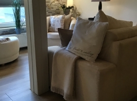 Wohnbereich obere Etage mit Blick zum Deich