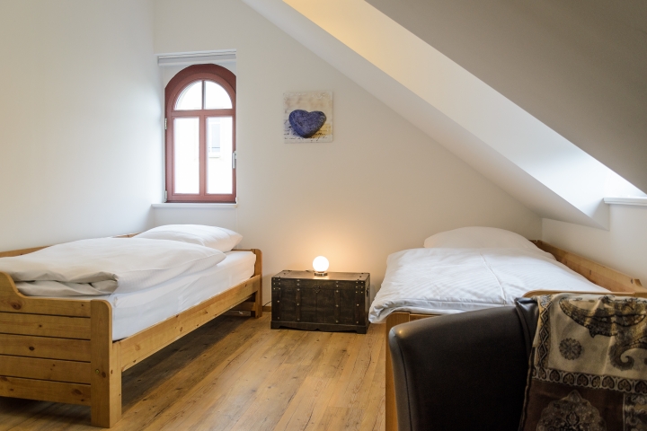 2. Schlafzimmer mit 2 Einzelbetten