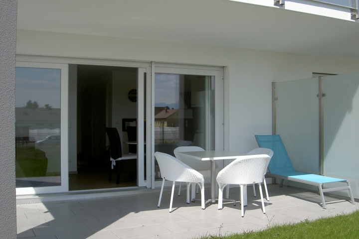Terrasse mit Garten Fewo E