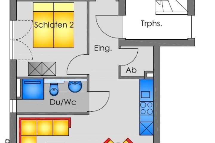 TraumBlick Objekt 3 Fewo C / im OG mit Balkon