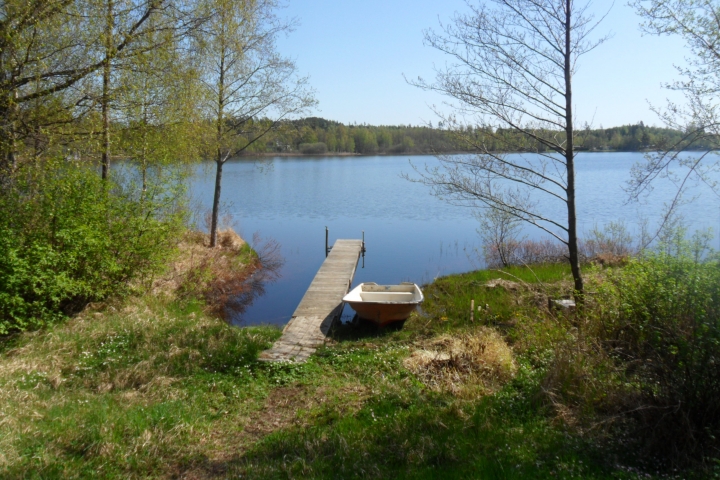 Bootssteg am See Unnen zum Benutzen mit dem Mieter vom Haus Mio zusammen