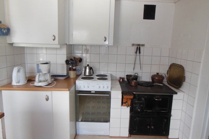 Alte Küche mit guter Ausstattung