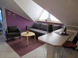 Wohnung (1 Typ A) Sitzbereich Wohnen