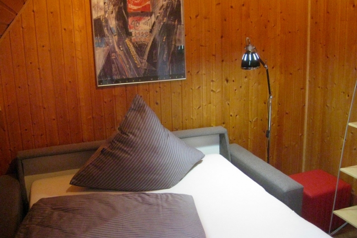Schafcouch im dritten Schlafzimmer