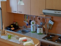 Wohnküche /Küchenzeile mit Tresen