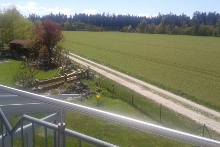 Balkonaussicht Richtung Süden - FeWo Lavendel