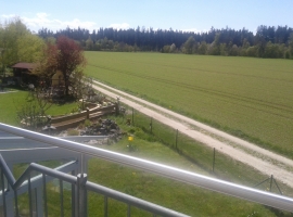 Balkonaussicht Richtung Süden - FeWo Lavendel