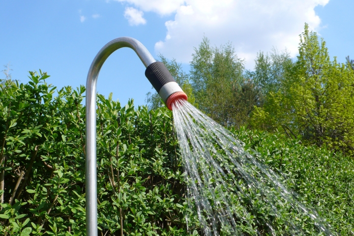 Gartendusche
