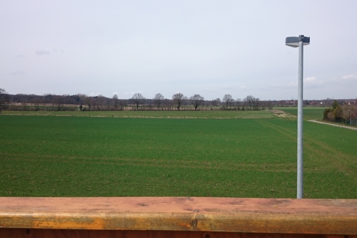 Blick vom Balkon