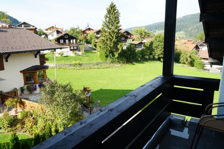 Ausblick vom Balkon