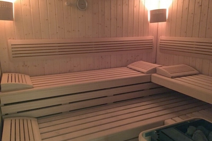 Kostenlose Sauna für alle Gäste nutzbar