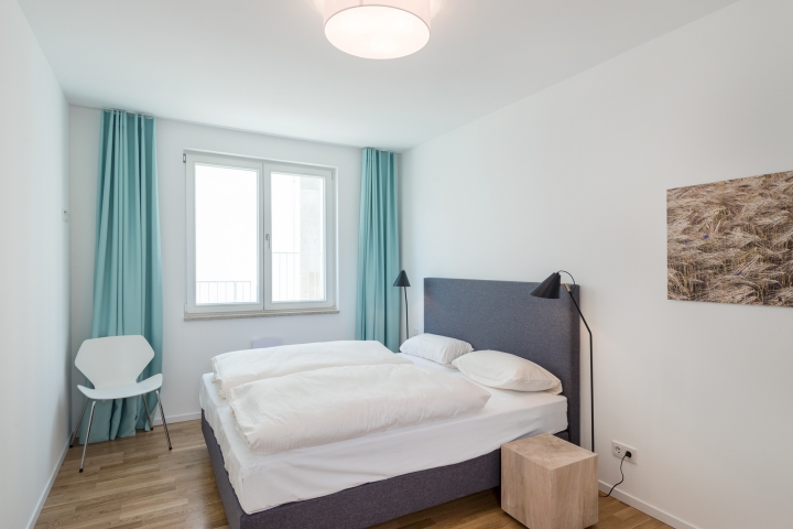 Schlafzimmer 1 Strandhaus Seeblick Wohnung 11
