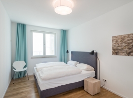 Schlafzimmer 1 Strandhaus Seeblick Wohnung 11