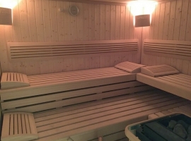 Sauna für alle Gäste nutzbar