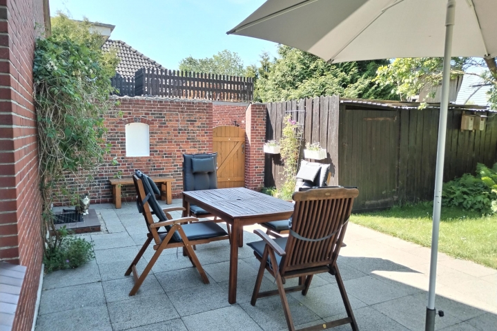 Terrasse Ferienwohnung Amy