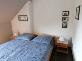 Ferienwohnung Bonny - 2. Schlafzimmer mit Doppelbett