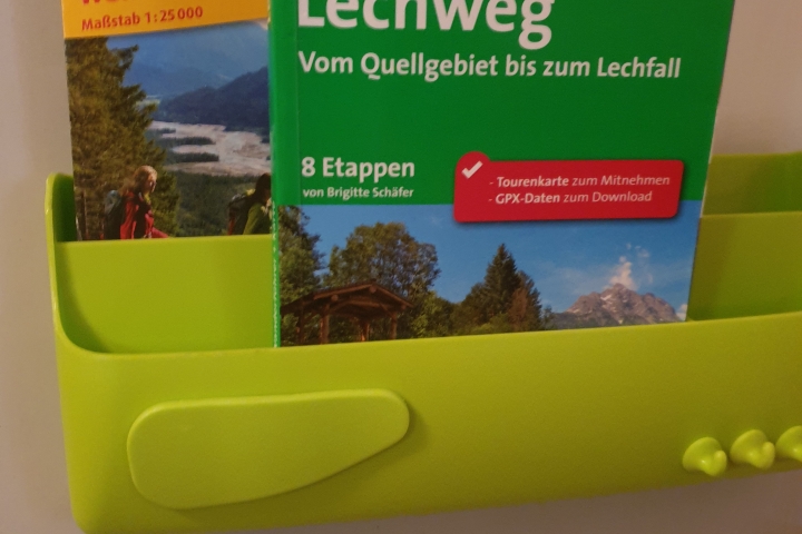 Wanderkarten liegen Gratis für Sie auf