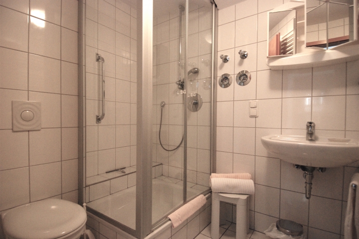 Badezimmer mit Dusche