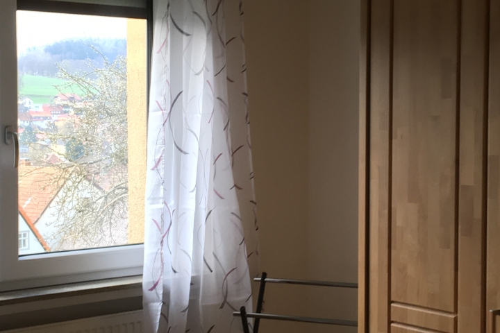 Schlafzimmer Ausblick