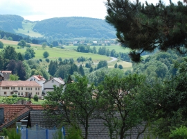 Blick über Gersfeld
