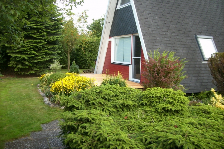 Ferienhaus Bad Bederkesa | Weg vom Carport zum Eingang