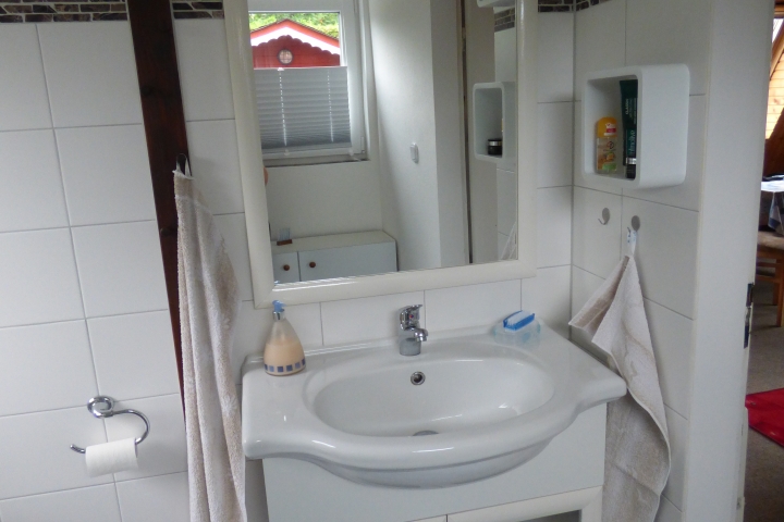 Badezimmer: Waschbecken