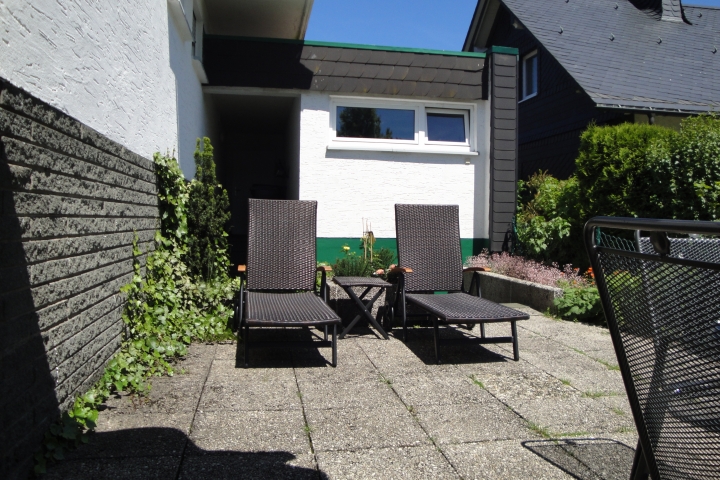 Teil der Garten, Südseite 