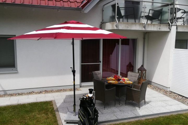 Privatsphäre auf der Terrasse