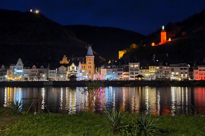 Weihnachtsstimmung in Zell an der Mosel
