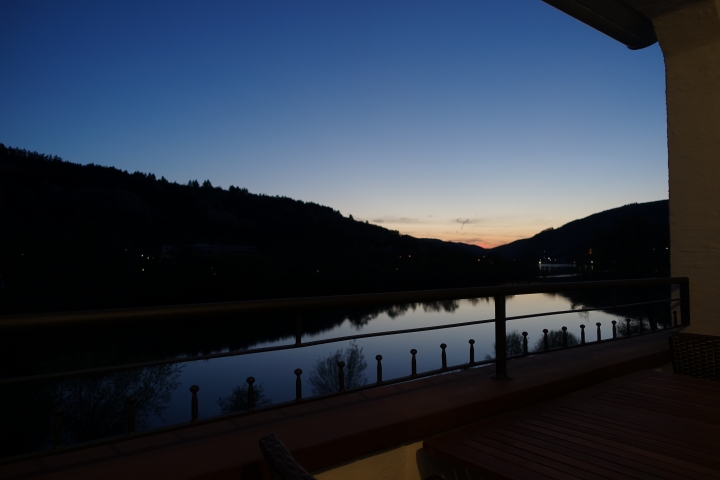 Blick in den Sonnenuntergang