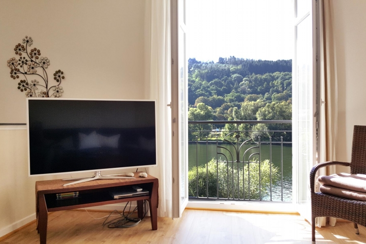 Großer Flachbild TV