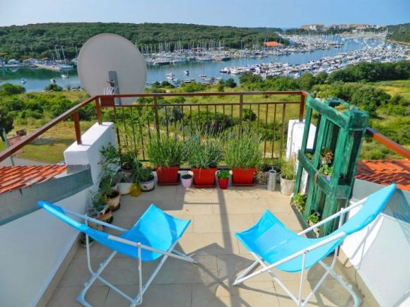 Ferienwohnung Lidi | Aussicht von der Terrasse