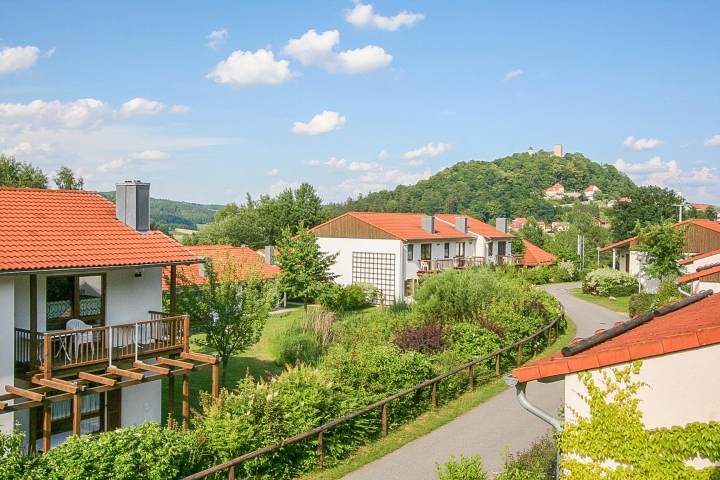 Außenansicht Ferienpark Falkenstein