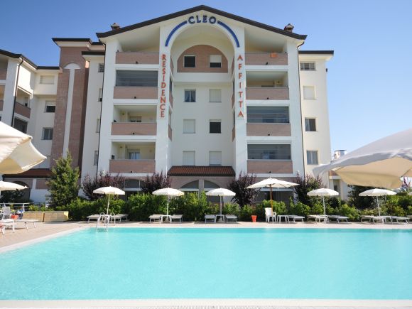 Ferienwohnung in Residence Cleo | Residenz mit Schwimmbad