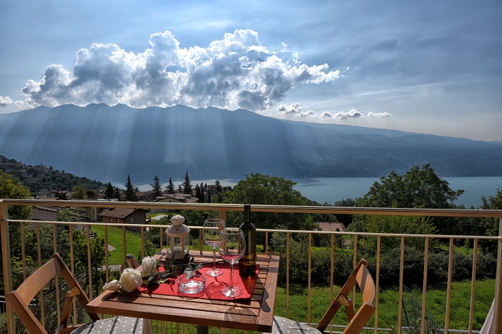 Ferienhaus Casa Castagneto | Blick vom Balkon