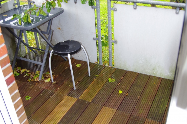 Studiowohnung - Herzmuschel Balkon