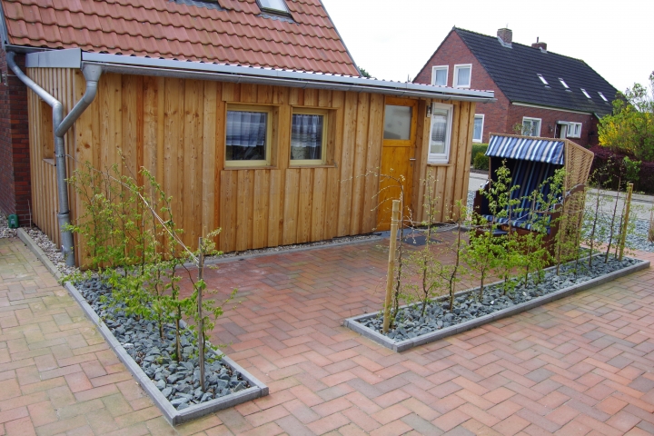 Sauna von außen