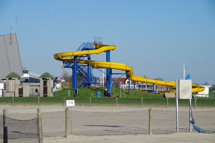 Freibadrutsche in Bensersiel
