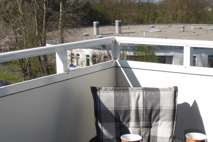Balkonblick Richtung Nordsee Whg. 34 (Typ B)