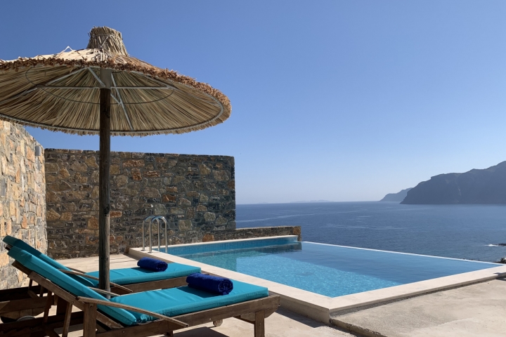 Stein-Villa I mit privatem Pool