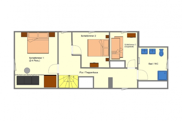 Grundriss 2. Etage